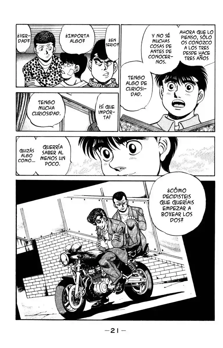 Hajime no Ippo Capítulo 215 - Page 22