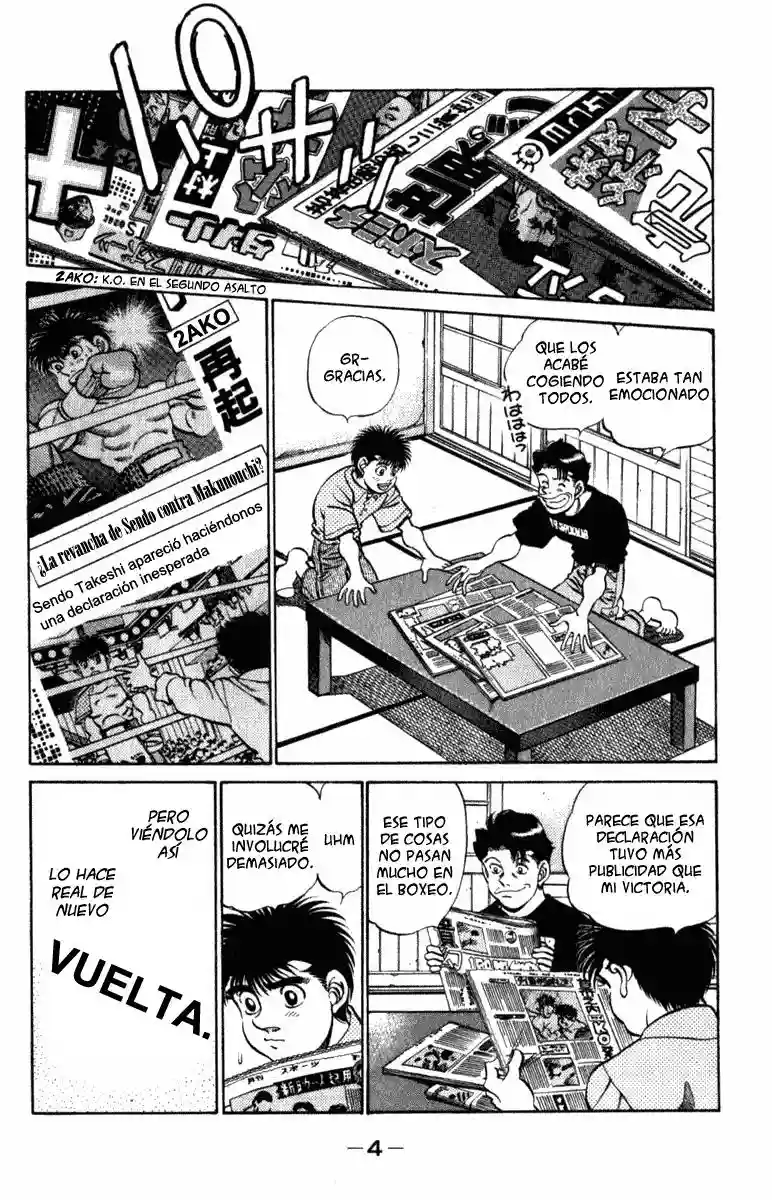 Hajime no Ippo Capítulo 215 - Page 5