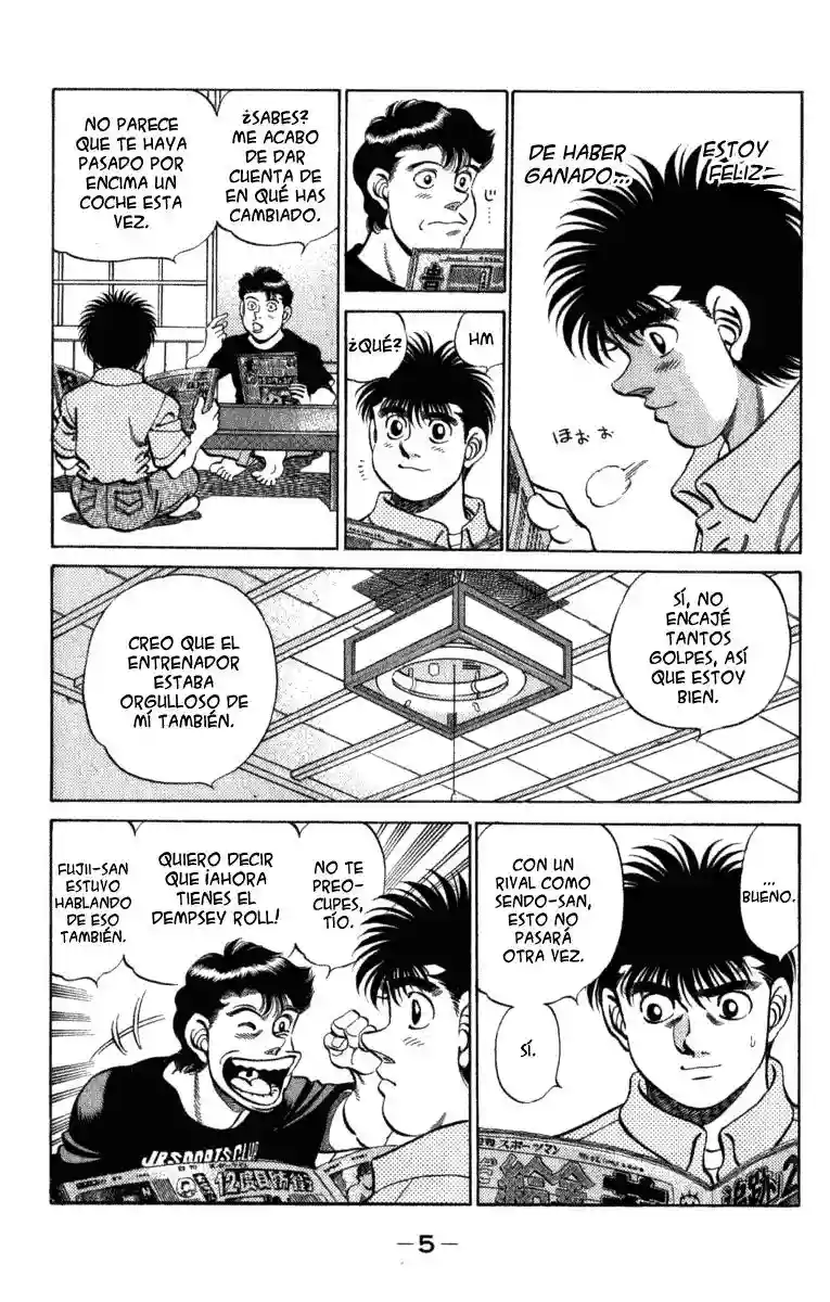 Hajime no Ippo Capítulo 215 - Page 6