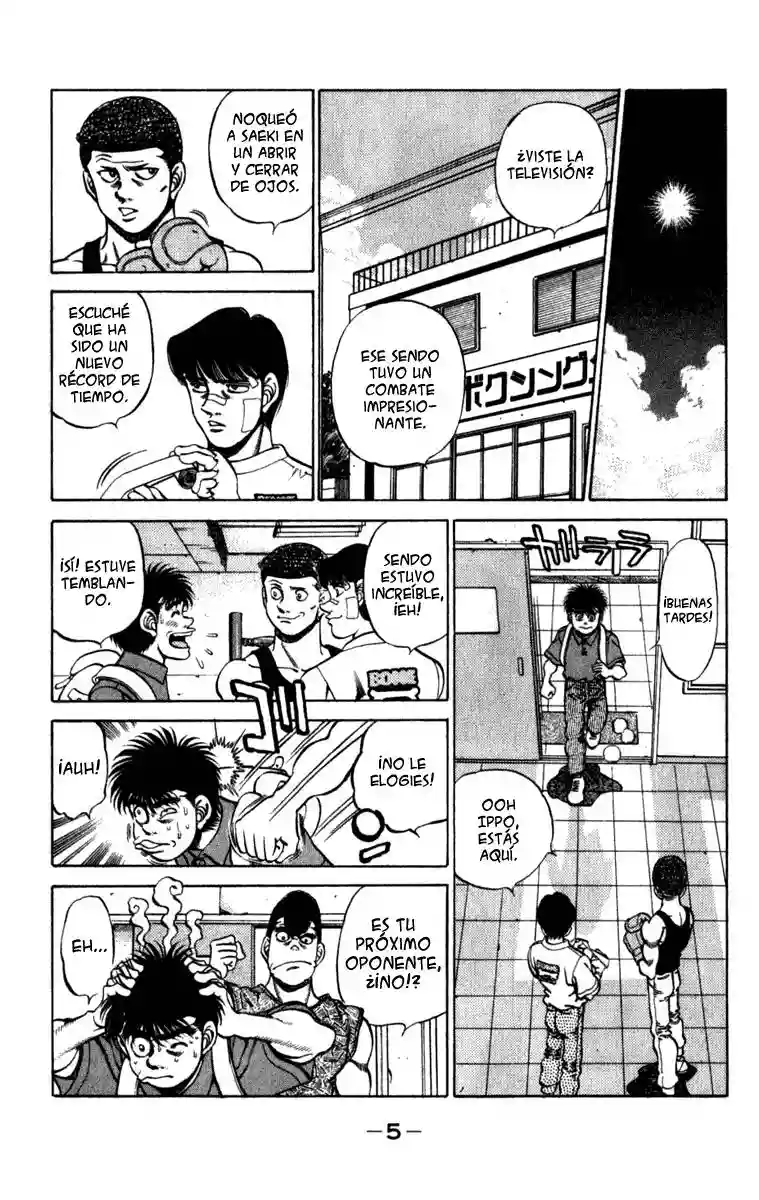 Hajime no Ippo Capítulo 224 - Page 6