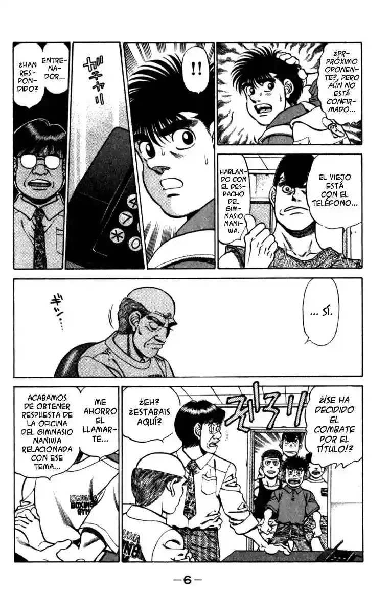 Hajime no Ippo Capítulo 224 - Page 7