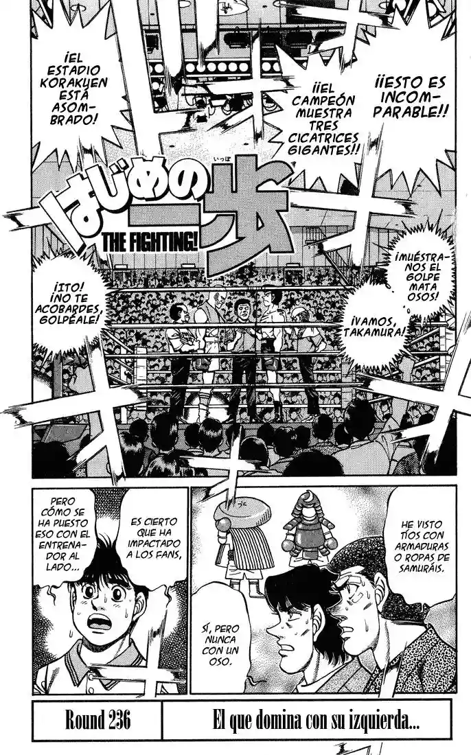 Hajime no Ippo Capítulo 236 - Page 1