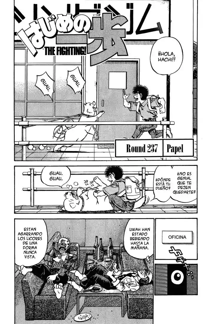 Hajime no Ippo Capítulo 237 - Page 1