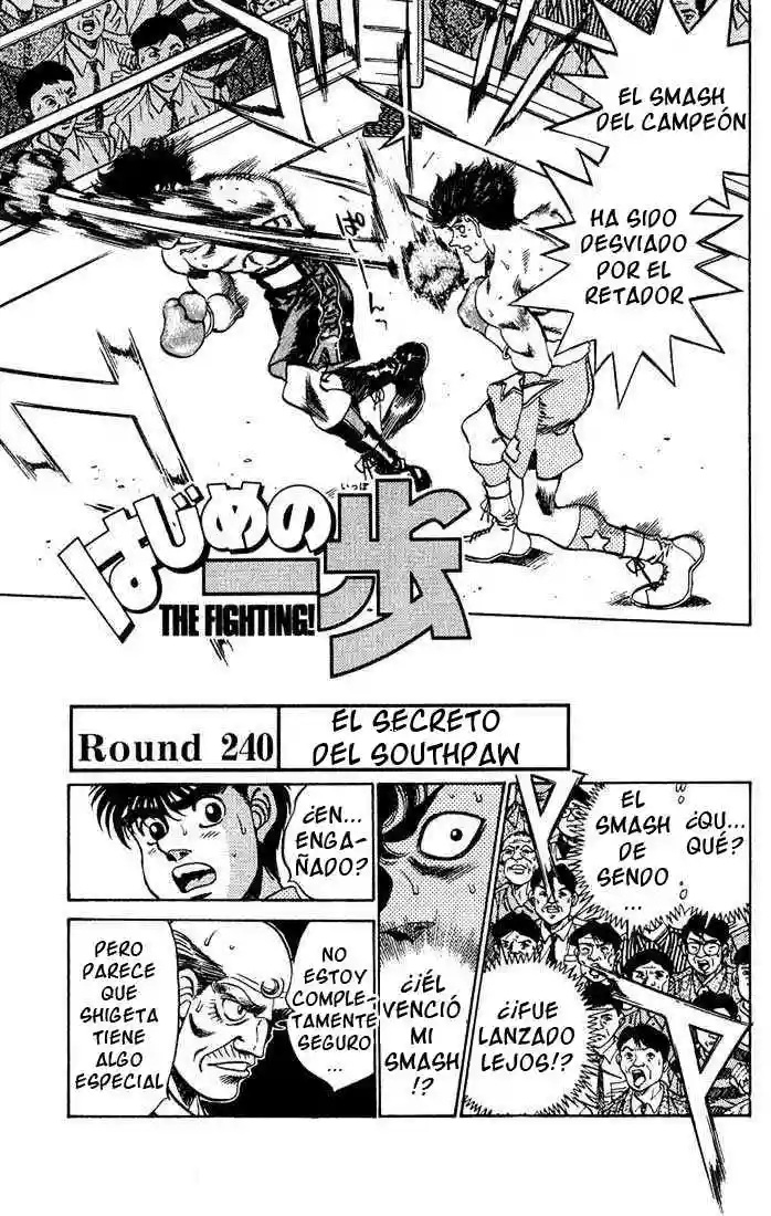 Hajime no Ippo Capítulo 240 - Page 2