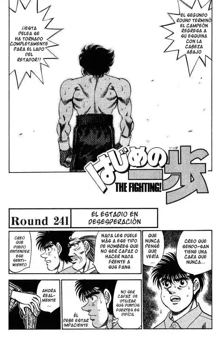 Hajime no Ippo Capítulo 241 - Page 2