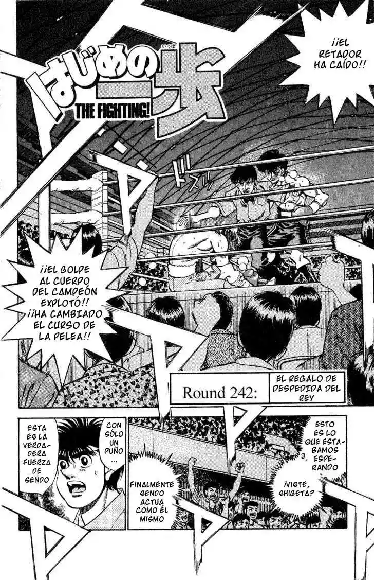 Hajime no Ippo Capítulo 242 - Page 5