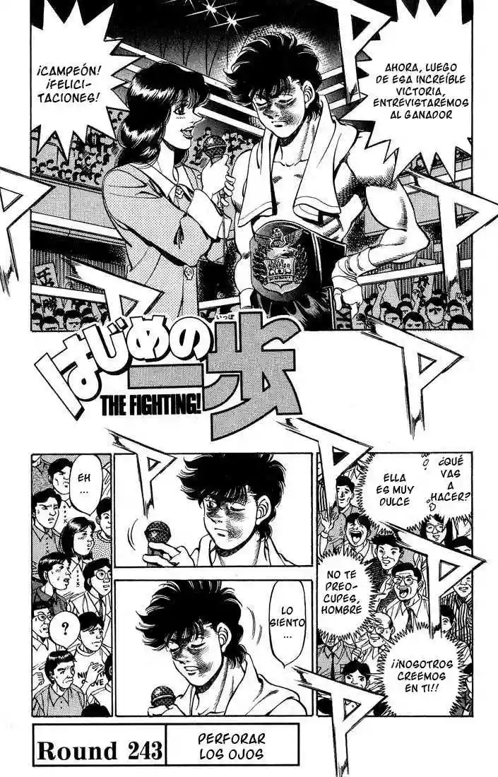 Hajime no Ippo Capítulo 243 - Page 2