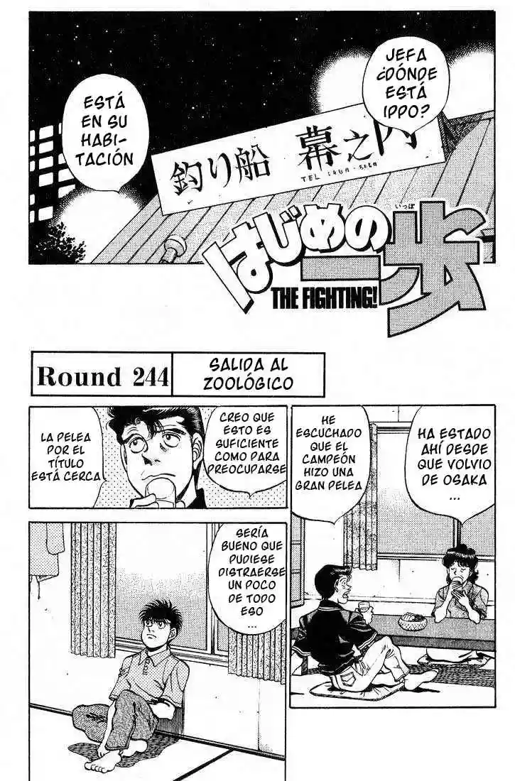 Hajime no Ippo Capítulo 244 - Page 2