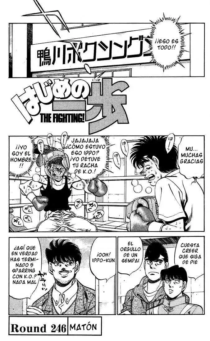 Hajime no Ippo Capítulo 246 - Page 2