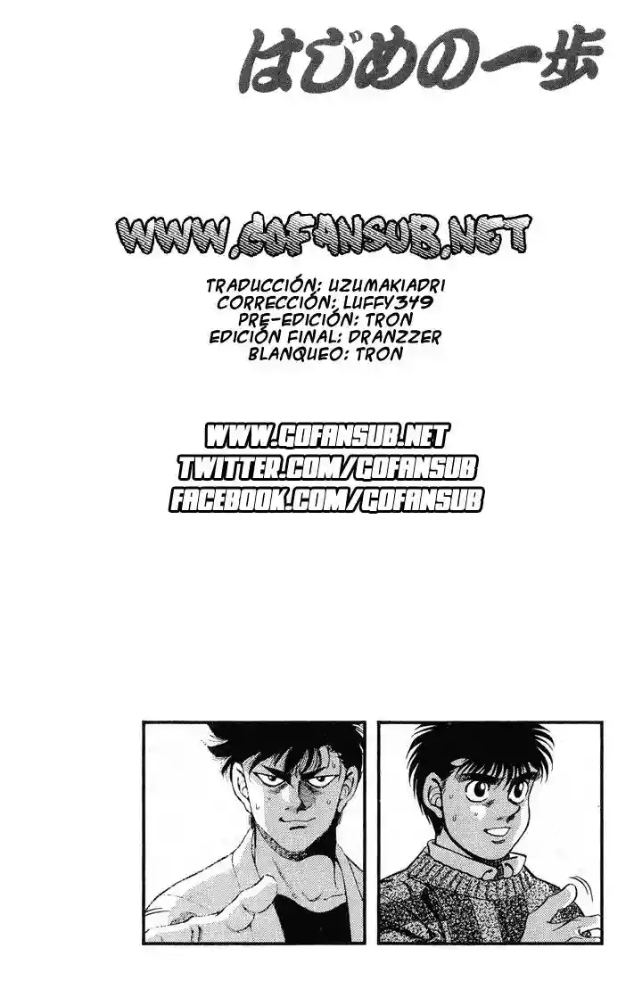 Hajime no Ippo Capítulo 249 - Page 20
