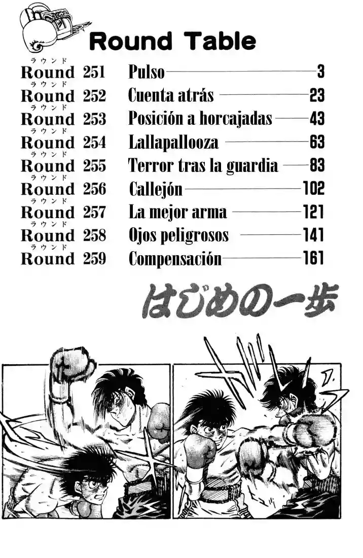 Hajime no Ippo Capítulo 251 - Page 3