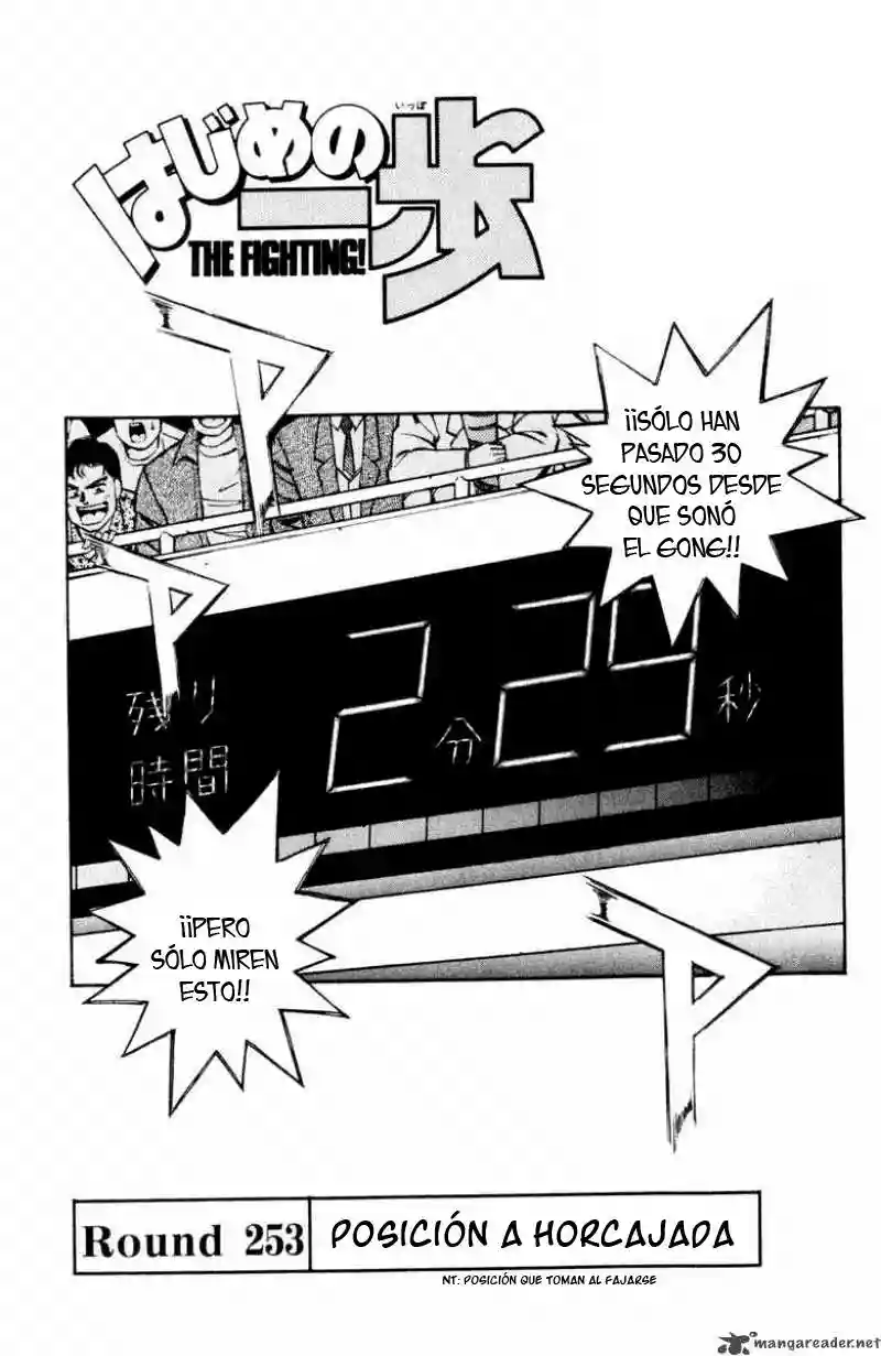 Hajime no Ippo Capítulo 253 - Page 2