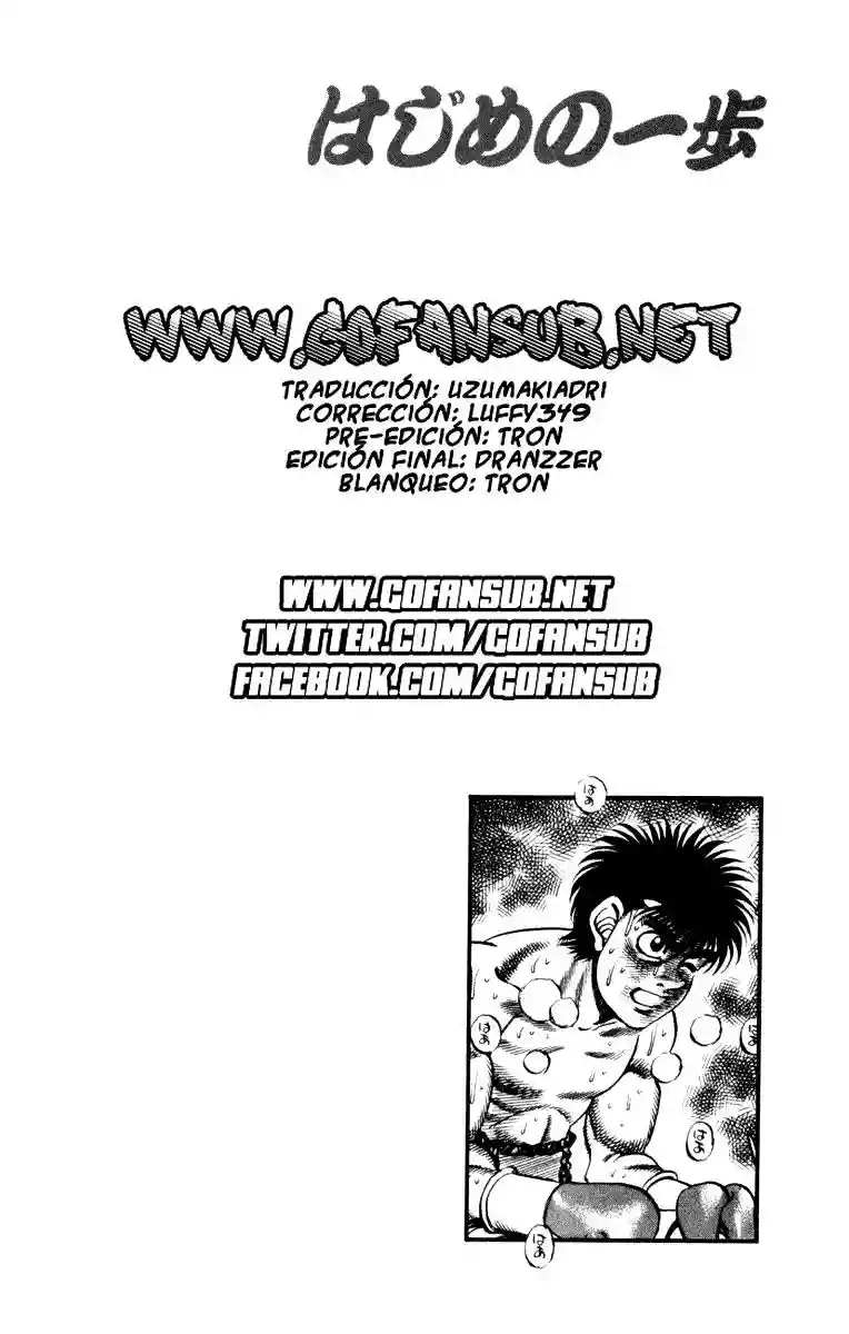 Hajime no Ippo Capítulo 254 - Page 19