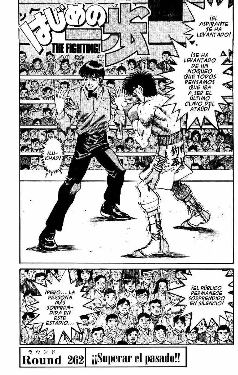Hajime no Ippo Capítulo 262 - Page 1
