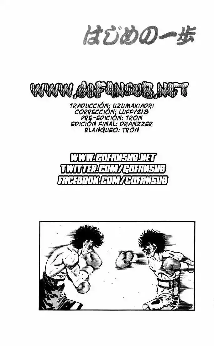 Hajime no Ippo Capítulo 262 - Page 20
