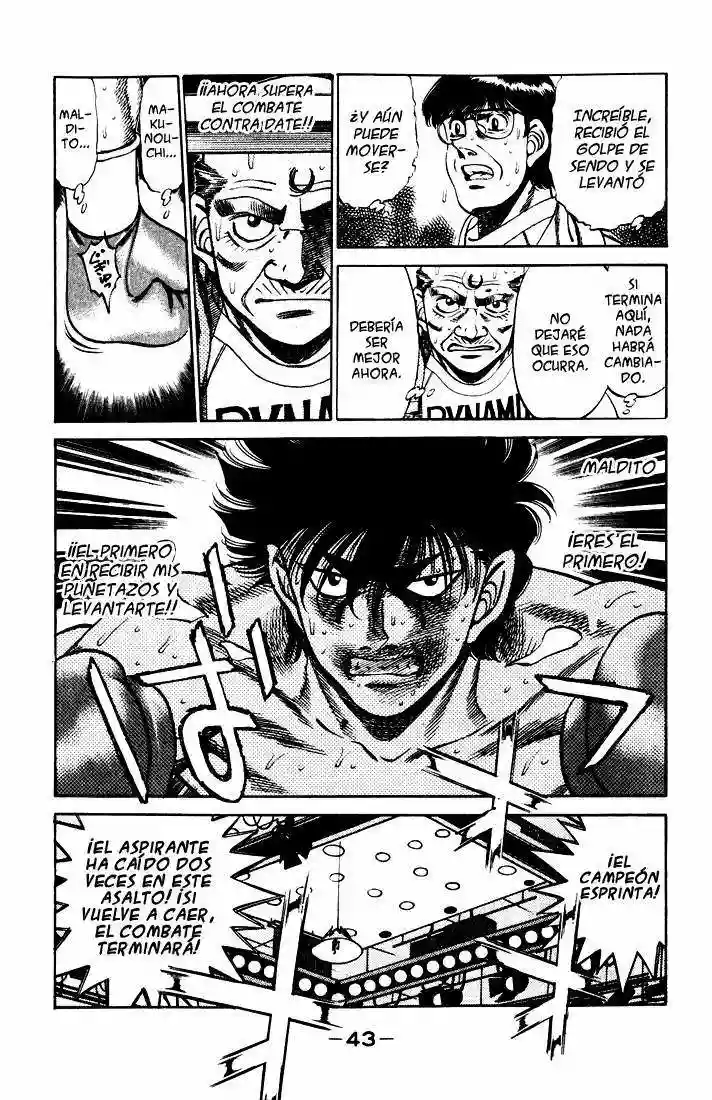 Hajime no Ippo Capítulo 262 - Page 3