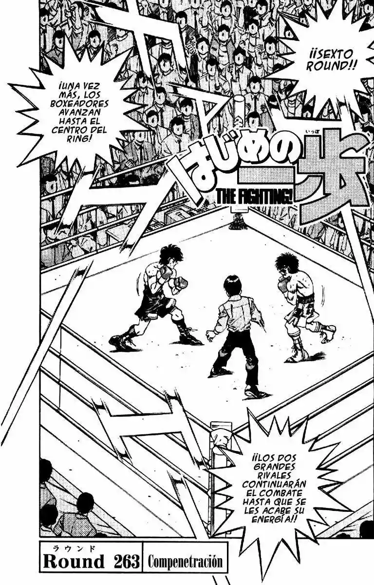 Hajime no Ippo Capítulo 263 - Page 1