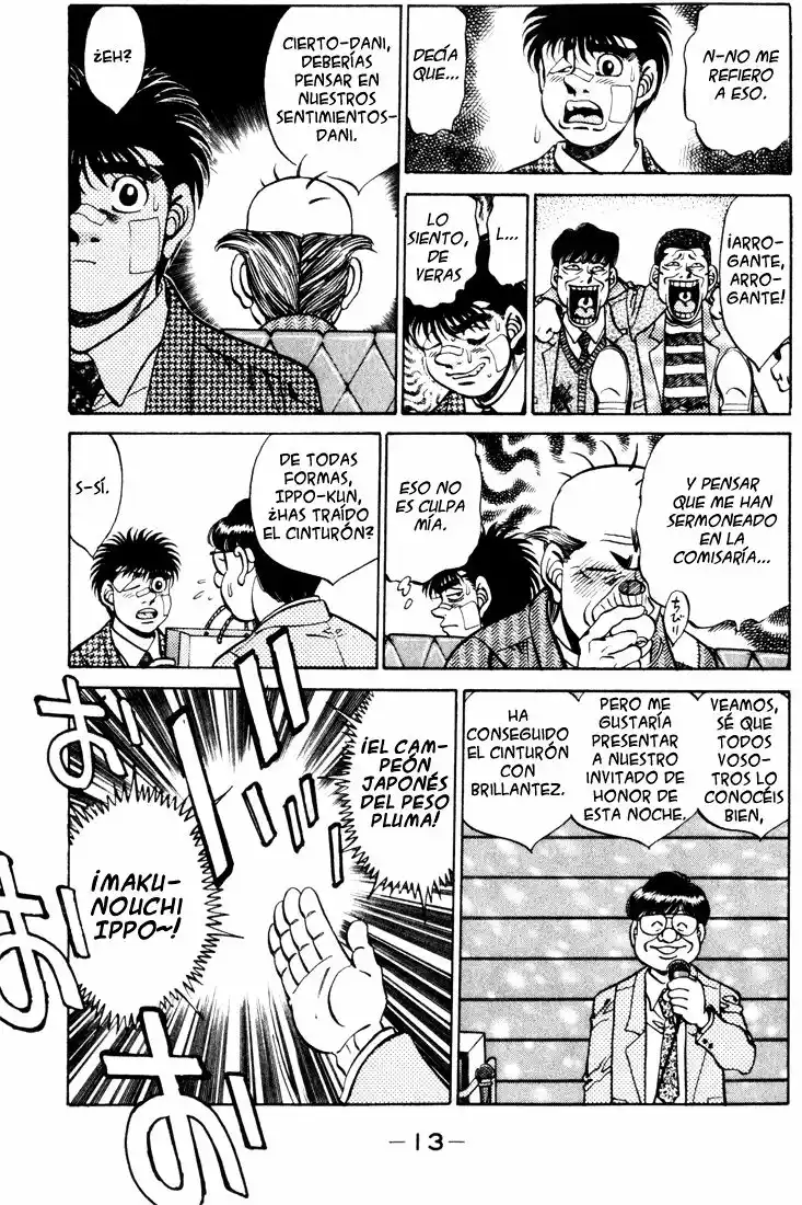 Hajime no Ippo Capítulo 269 - Page 11