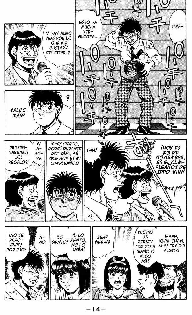 Hajime no Ippo Capítulo 269 - Page 12