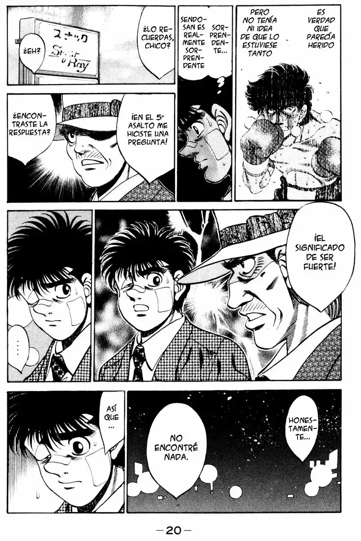 Hajime no Ippo Capítulo 269 - Page 18