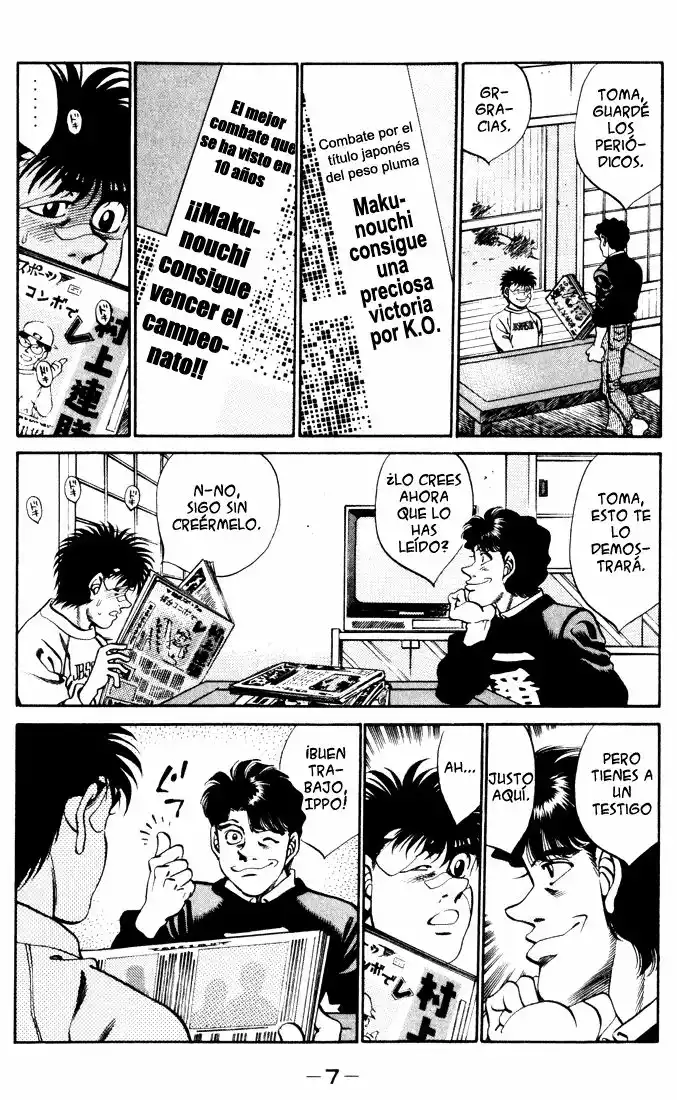 Hajime no Ippo Capítulo 269 - Page 5