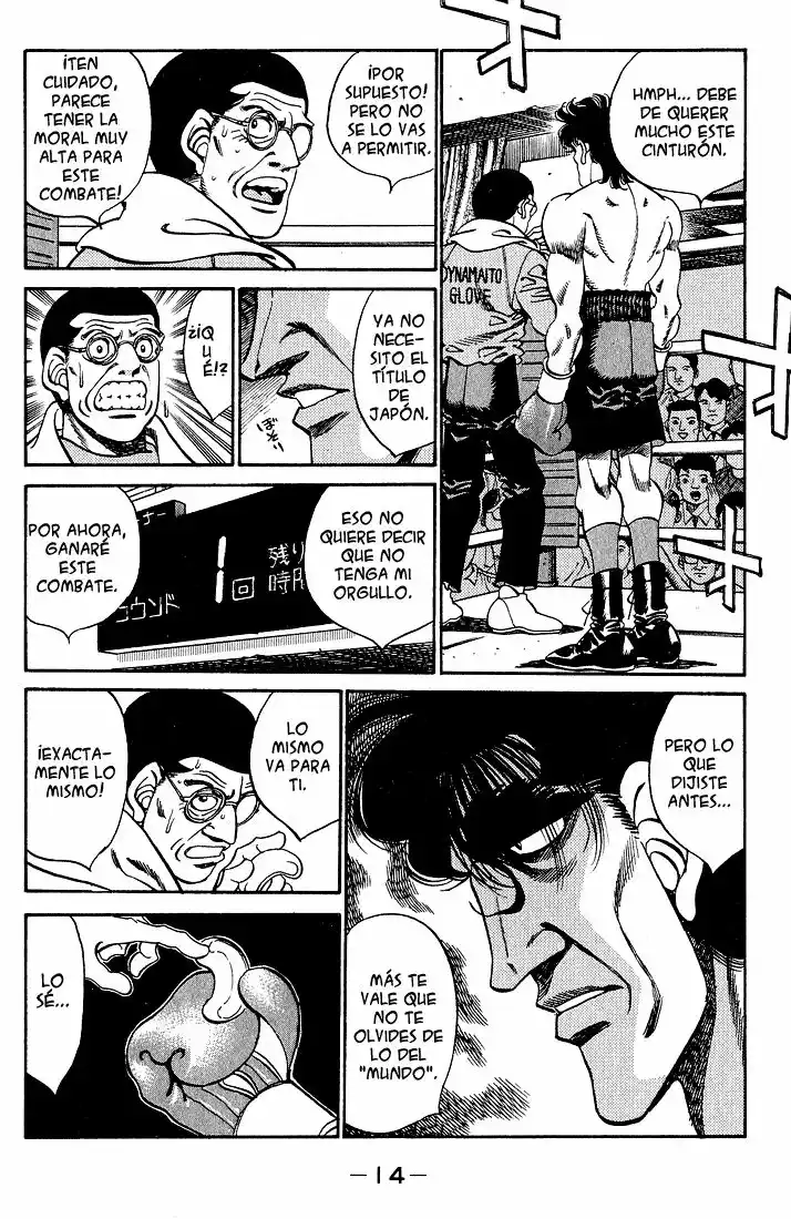 Hajime no Ippo Capítulo 278 - Page 11