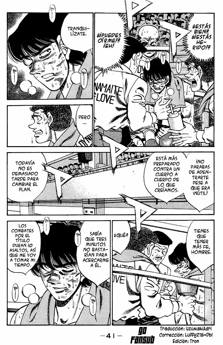 Hajime no Ippo Capítulo 280 - Page 2