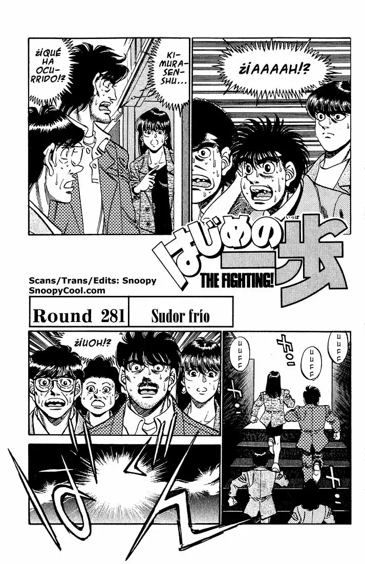 Hajime no Ippo Capítulo 281 - Page 1