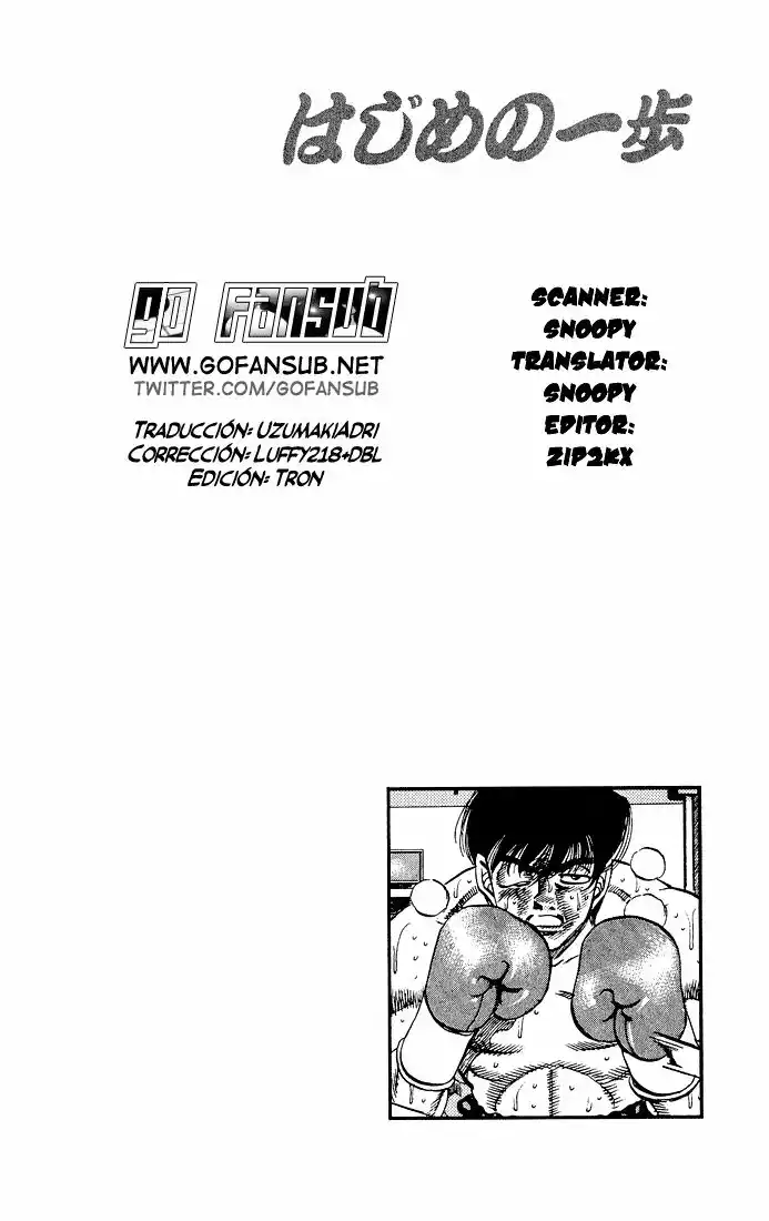 Hajime no Ippo Capítulo 282 - Page 19