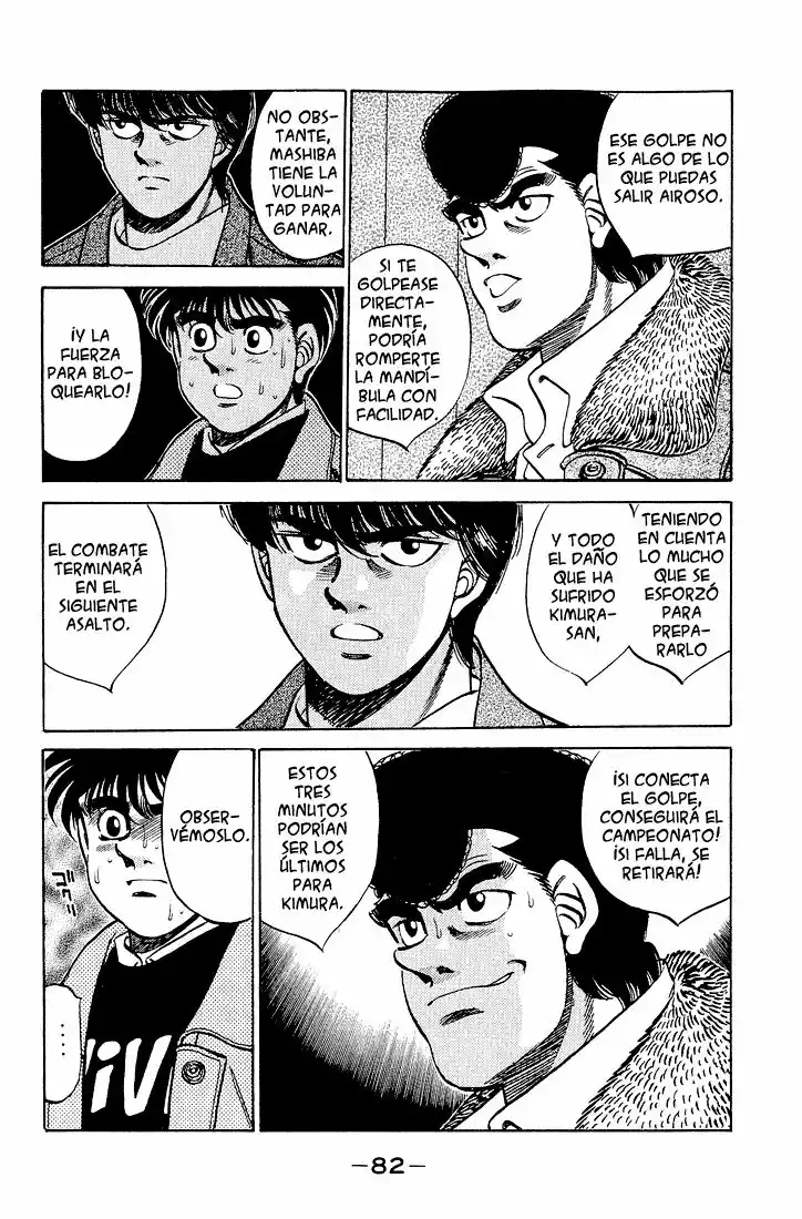 Hajime no Ippo Capítulo 282 - Page 8
