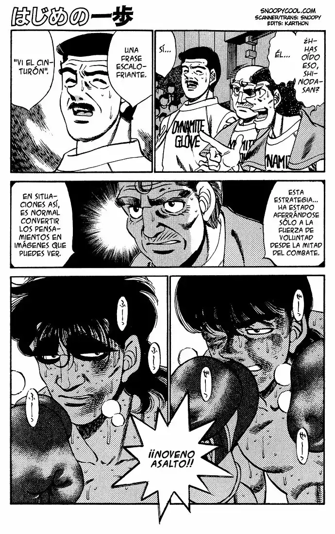 Hajime no Ippo Capítulo 285 - Page 1