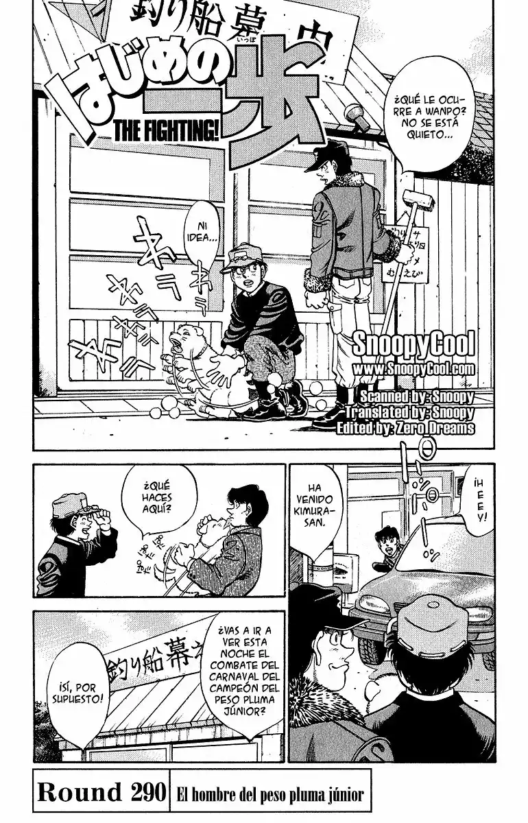 Hajime no Ippo Capítulo 290 - Page 1