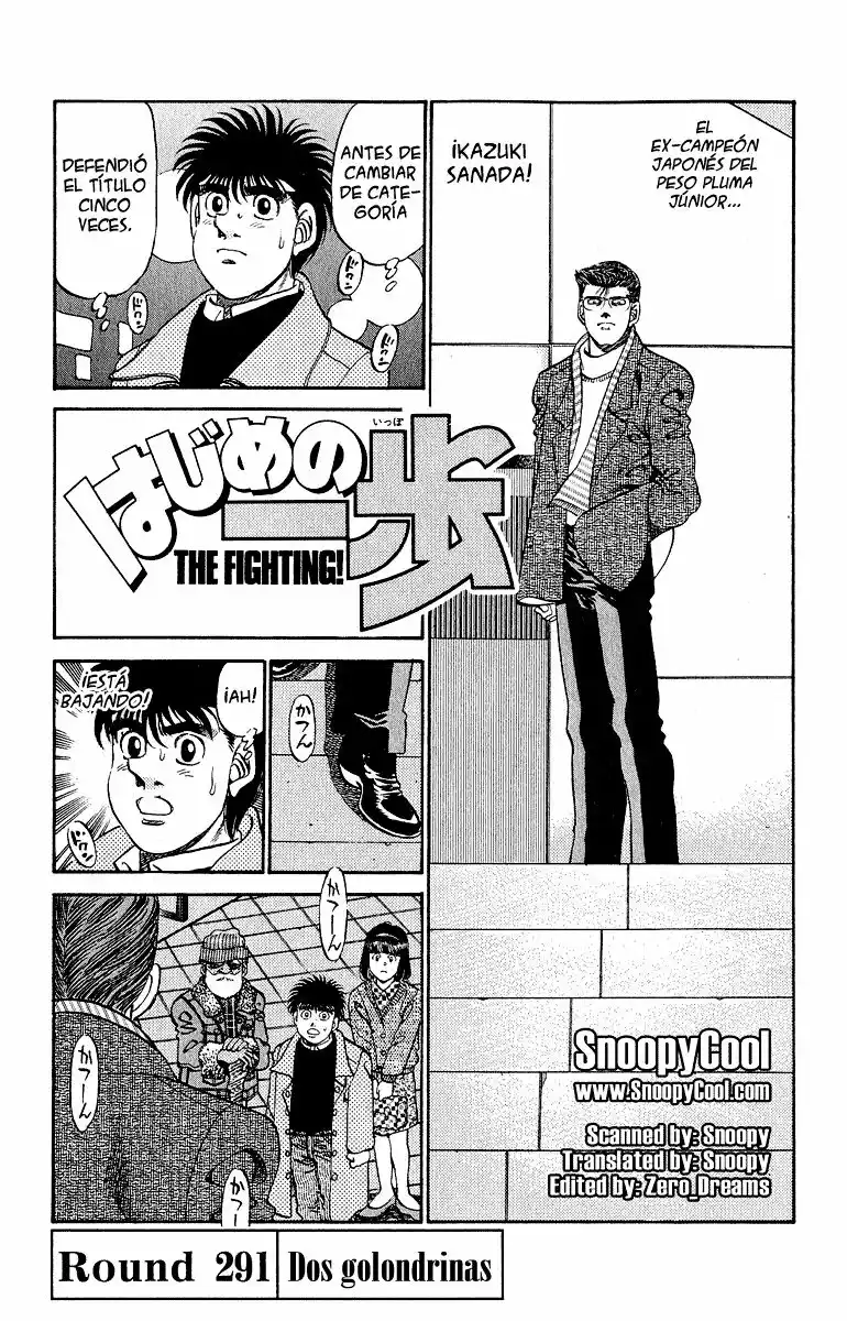 Hajime no Ippo Capítulo 291 - Page 1
