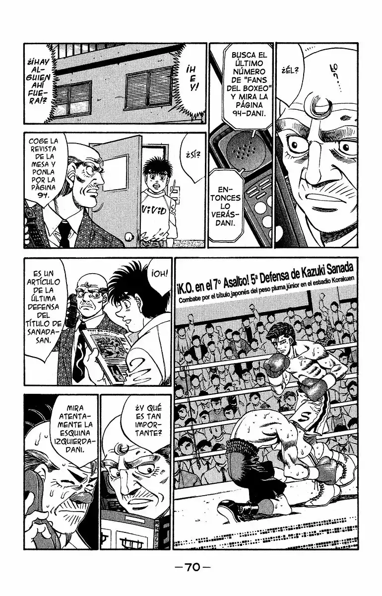 Hajime no Ippo Capítulo 291 - Page 6