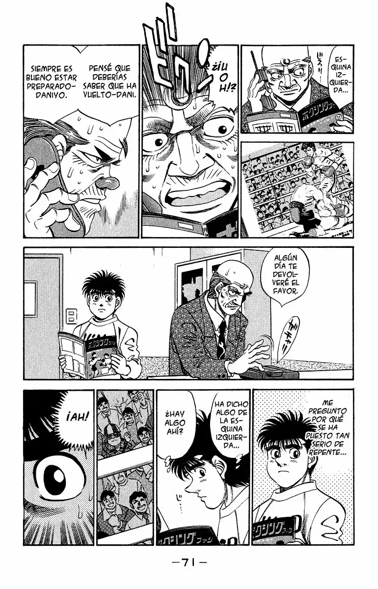 Hajime no Ippo Capítulo 291 - Page 7