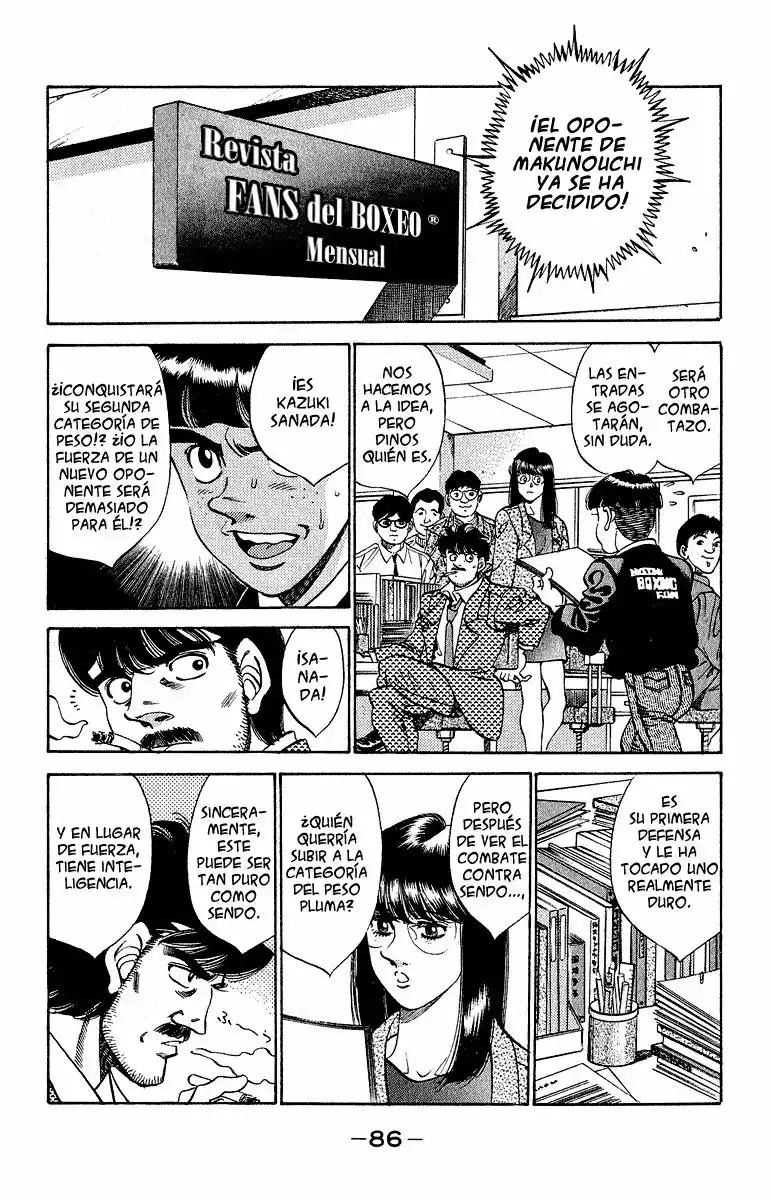 Hajime no Ippo Capítulo 292 - Page 2