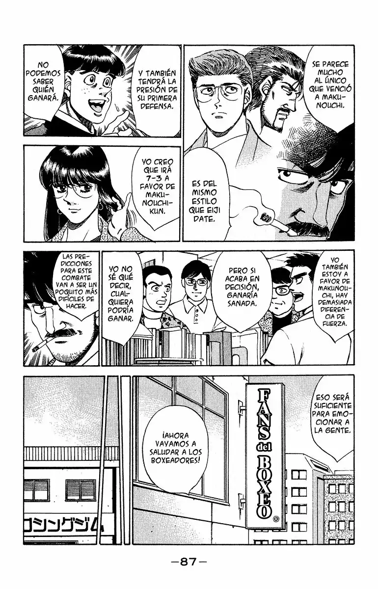 Hajime no Ippo Capítulo 292 - Page 3