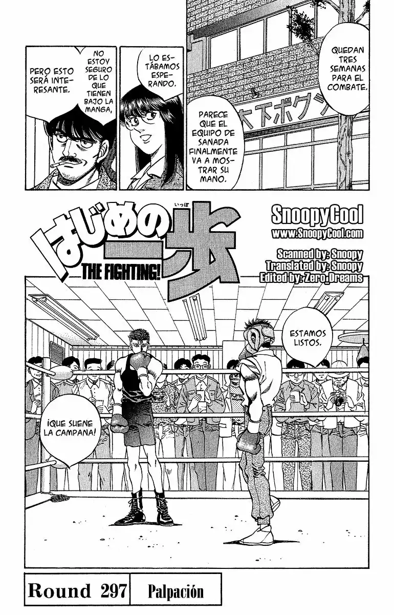 Hajime no Ippo Capítulo 297 - Page 1