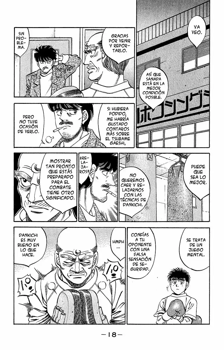 Hajime no Ippo Capítulo 297 - Page 16