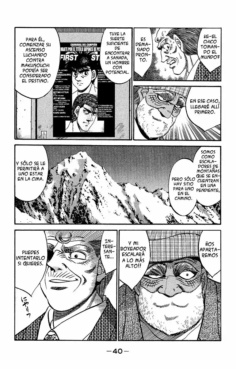 Hajime no Ippo Capítulo 298 - Page 18
