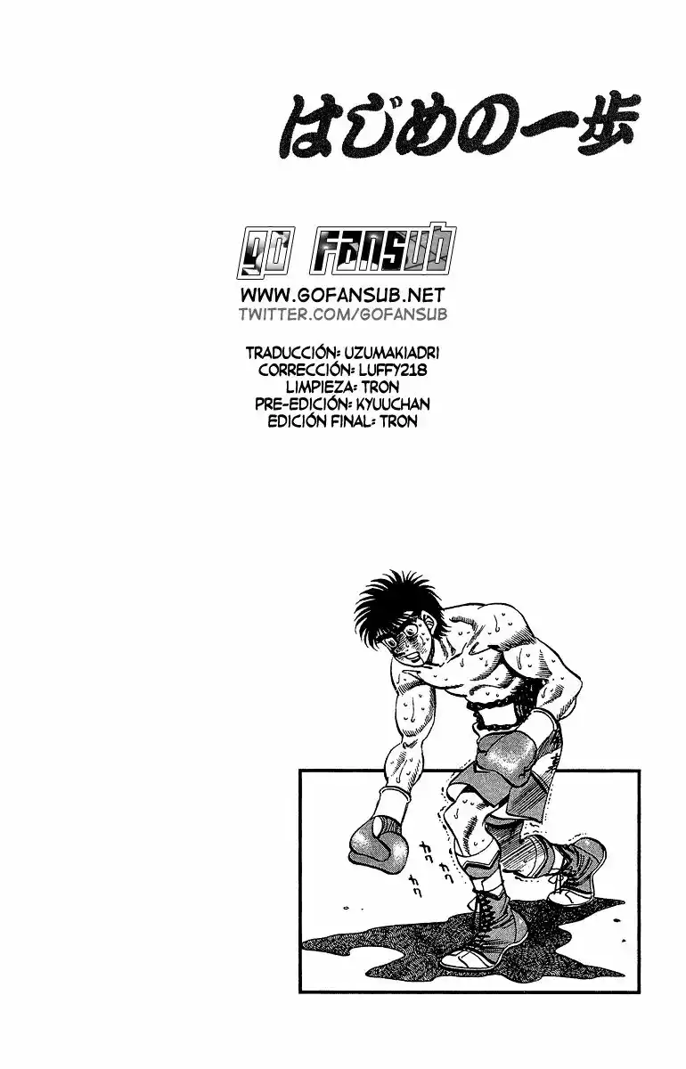 Hajime no Ippo Capítulo 305 - Page 20