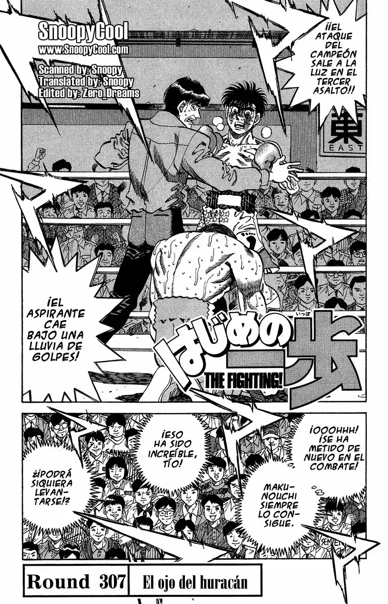 Hajime no Ippo Capítulo 307 - Page 1