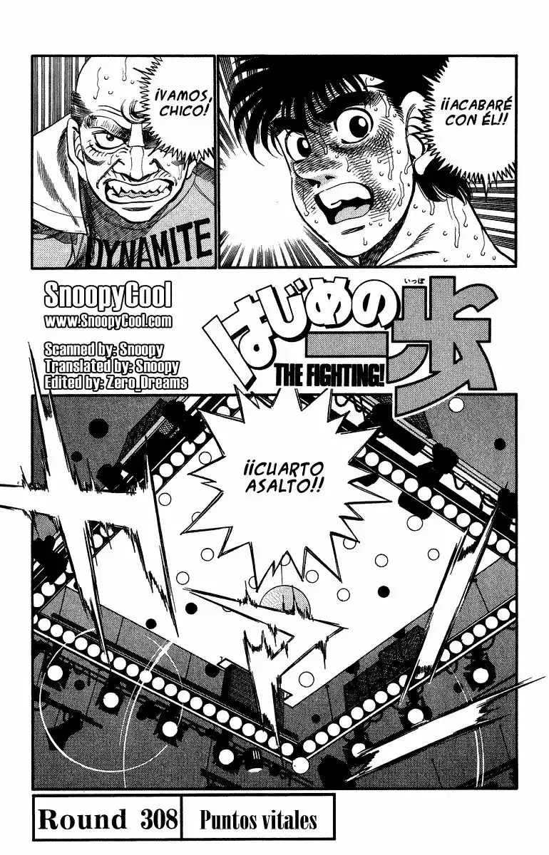 Hajime no Ippo Capítulo 308 - Page 1