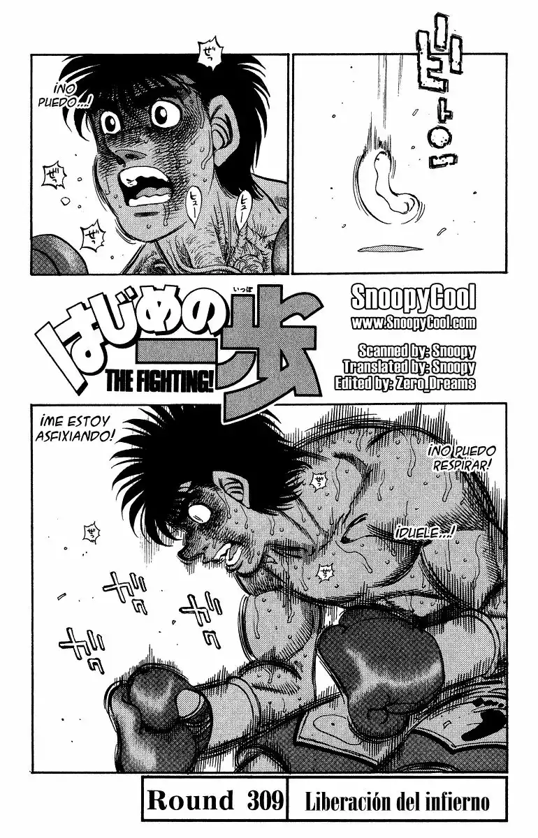 Hajime no Ippo Capítulo 309 - Page 1