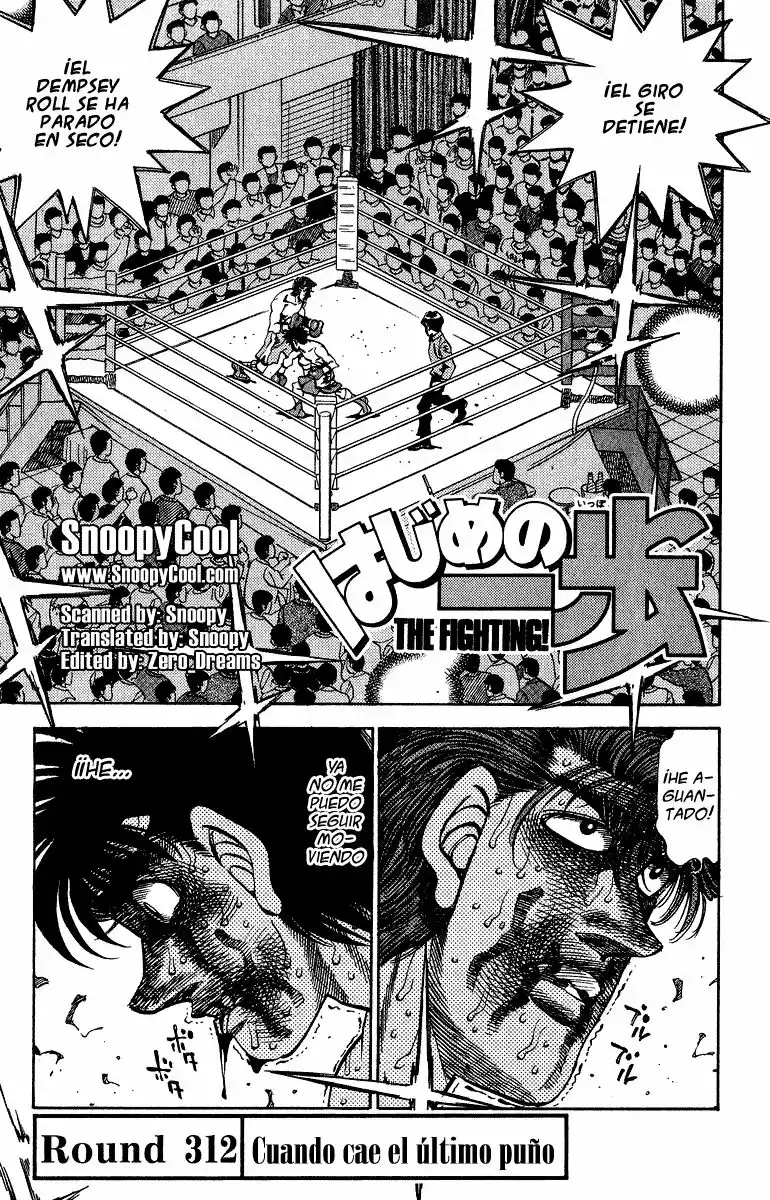Hajime no Ippo Capítulo 312 - Page 1
