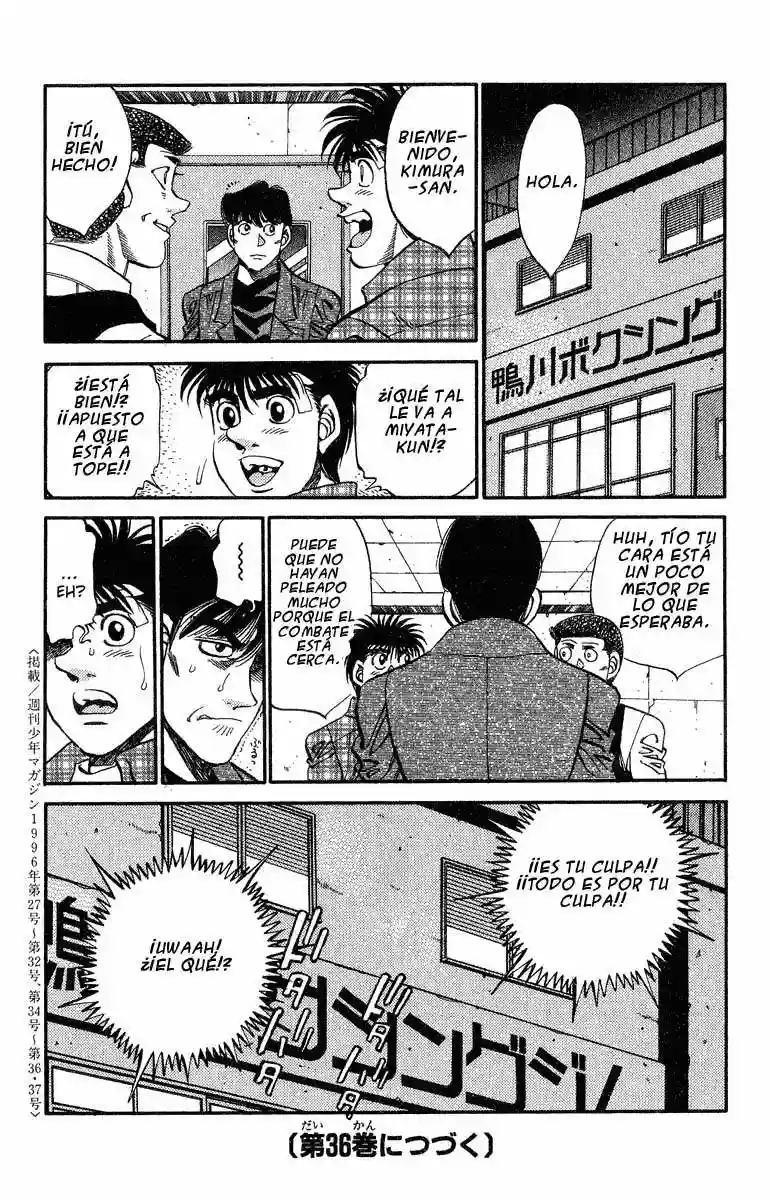 Hajime no Ippo Capítulo 315 - Page 20