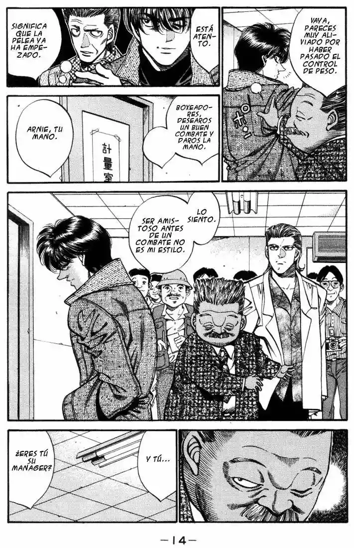 Hajime no Ippo Capítulo 316 - Page 14