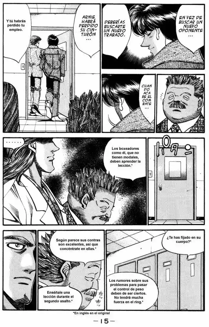 Hajime no Ippo Capítulo 316 - Page 15