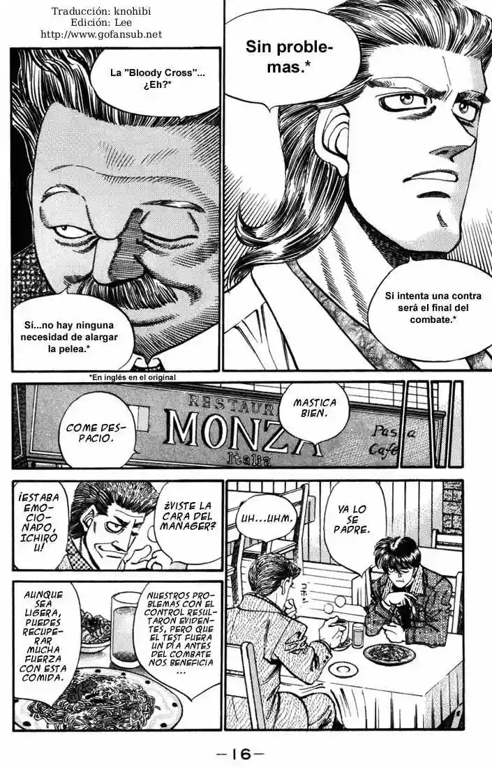 Hajime no Ippo Capítulo 316 - Page 16