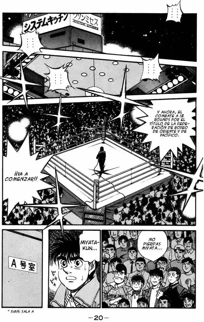Hajime no Ippo Capítulo 316 - Page 20